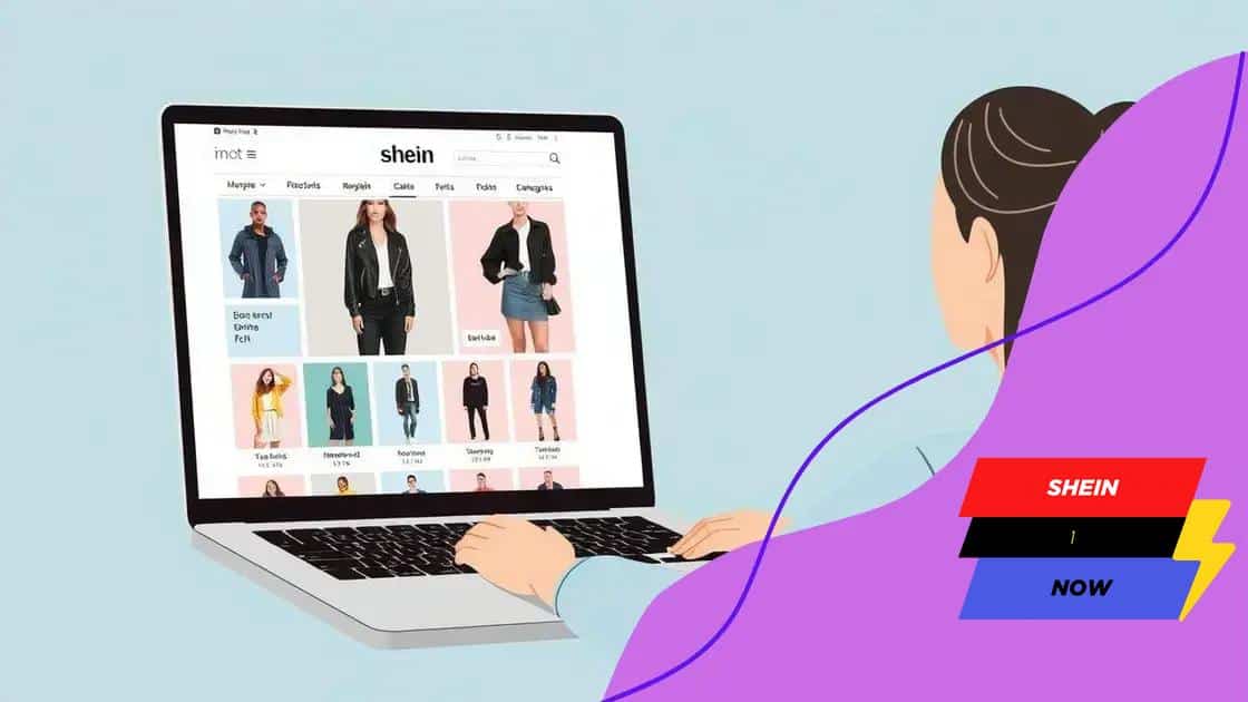 Navigating the Shein shopping experience