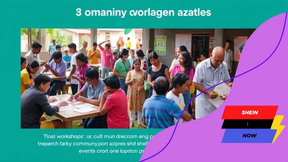 Community engagement and support programs