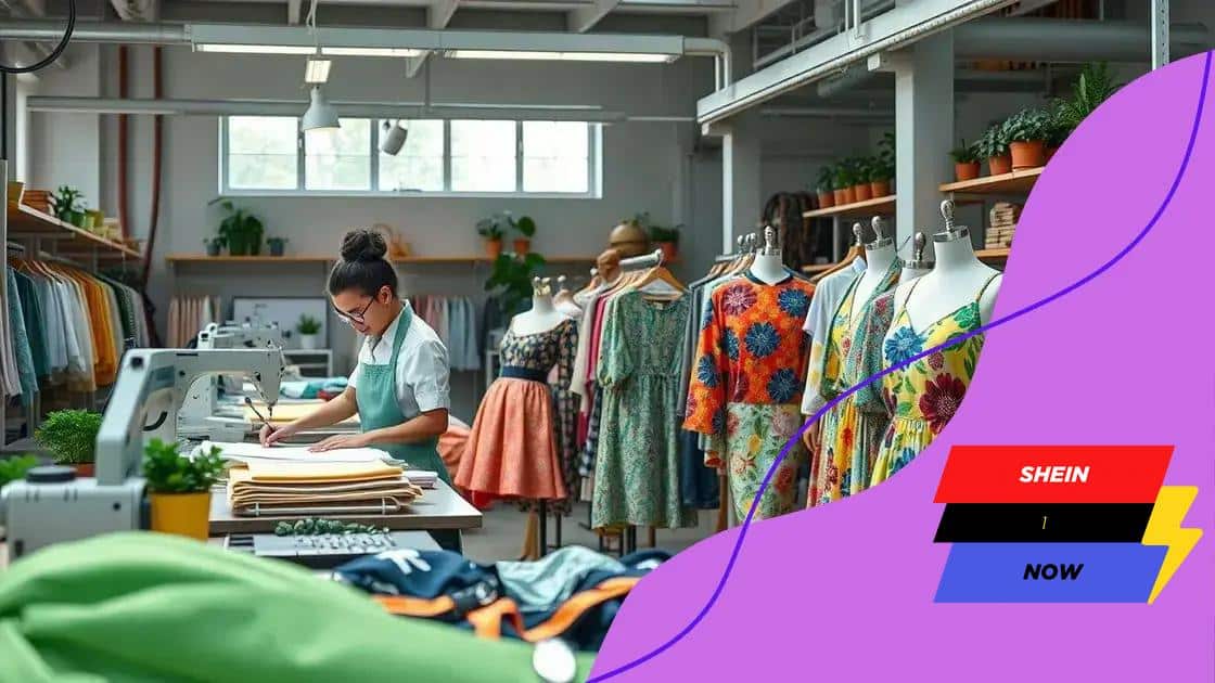 Innovations in sustainable fashion by Shein