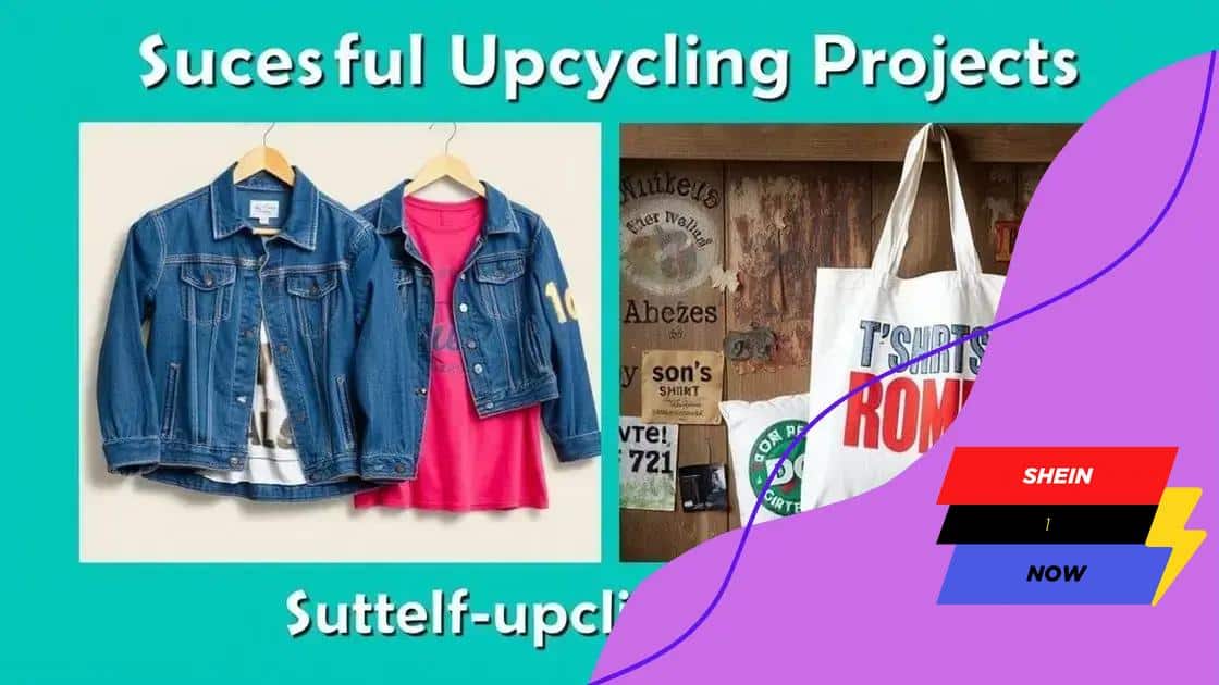 Real-life examples of upcycling success